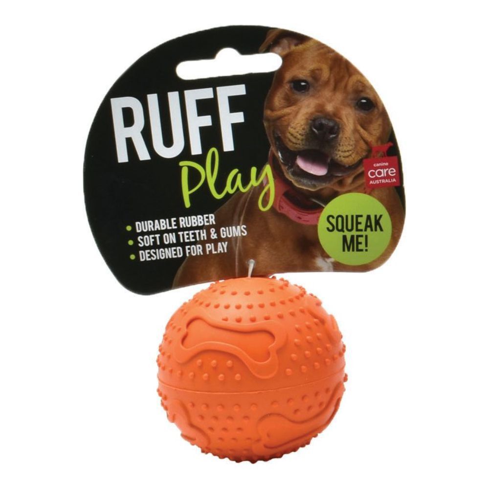 Dogs Tough Rubber Squeaker Ball Toy product image 5