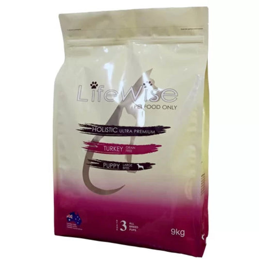 LifeWise – Puppy Stage 3 – GRAIN FREE – Turkey – Small Bites
