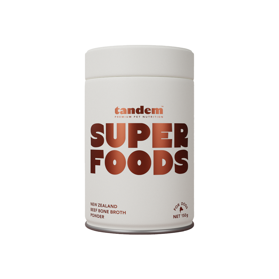 Tandem – Super Foods – New Zealand Beef Bone Broth Powder for Cats & Dogs