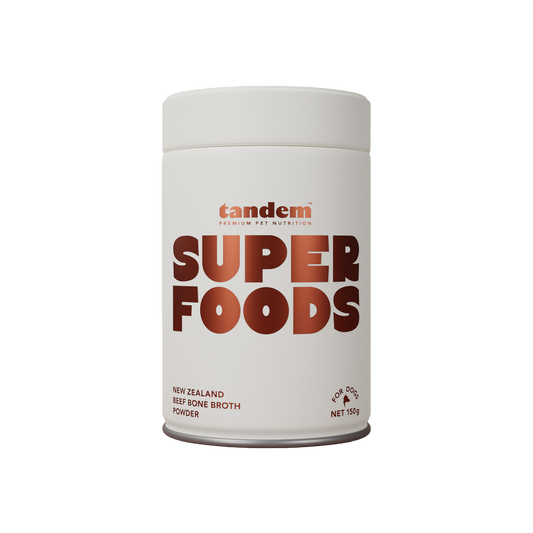 Tandem – Super Foods – New Zealand Beef Bone Broth Powder for Cats & Dogs