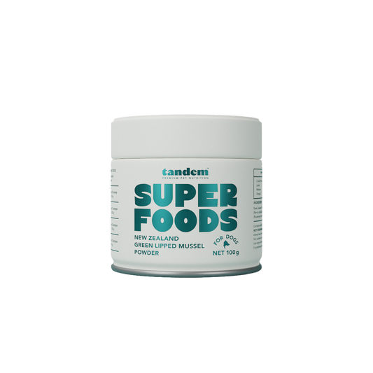 Tandem – Super Foods – New Zealand Green Lipped Mussel Powder for Cats & Dogs