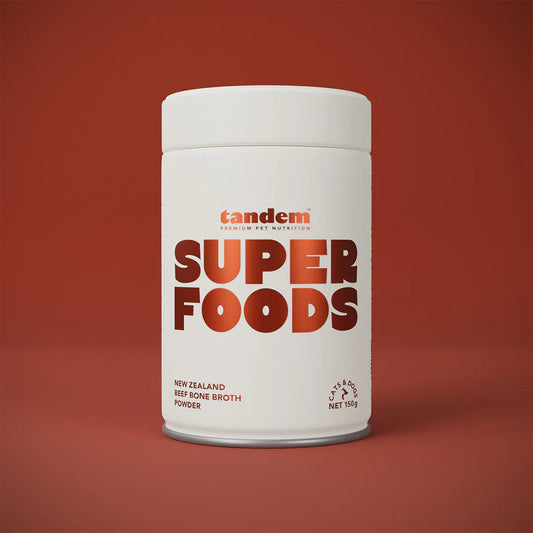 Tandem – Super Foods – New Zealand Beef Bone Broth Powder for Cats & Dogs