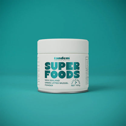 Tandem – Super Foods – New Zealand Green Lipped Mussel Powder for Cats & Dogs