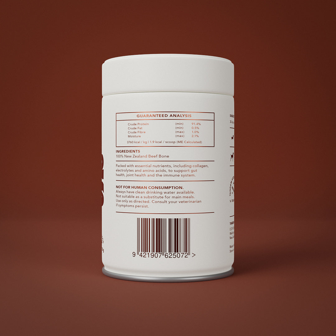 Tandem – Super Foods – New Zealand Beef Bone Broth Powder for Cats & Dogs