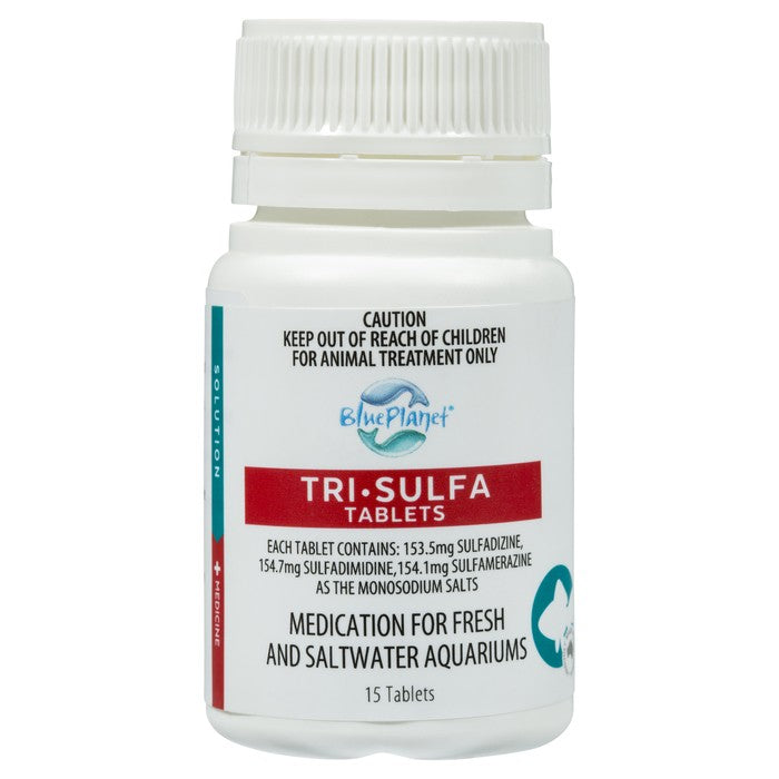 Blue Planet Tri Sulfa Tablets pack front view