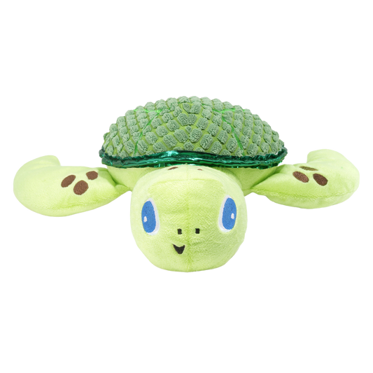 Hugsmart Ocean Pals Sea Turtle Dog Toy – Plush & Rope