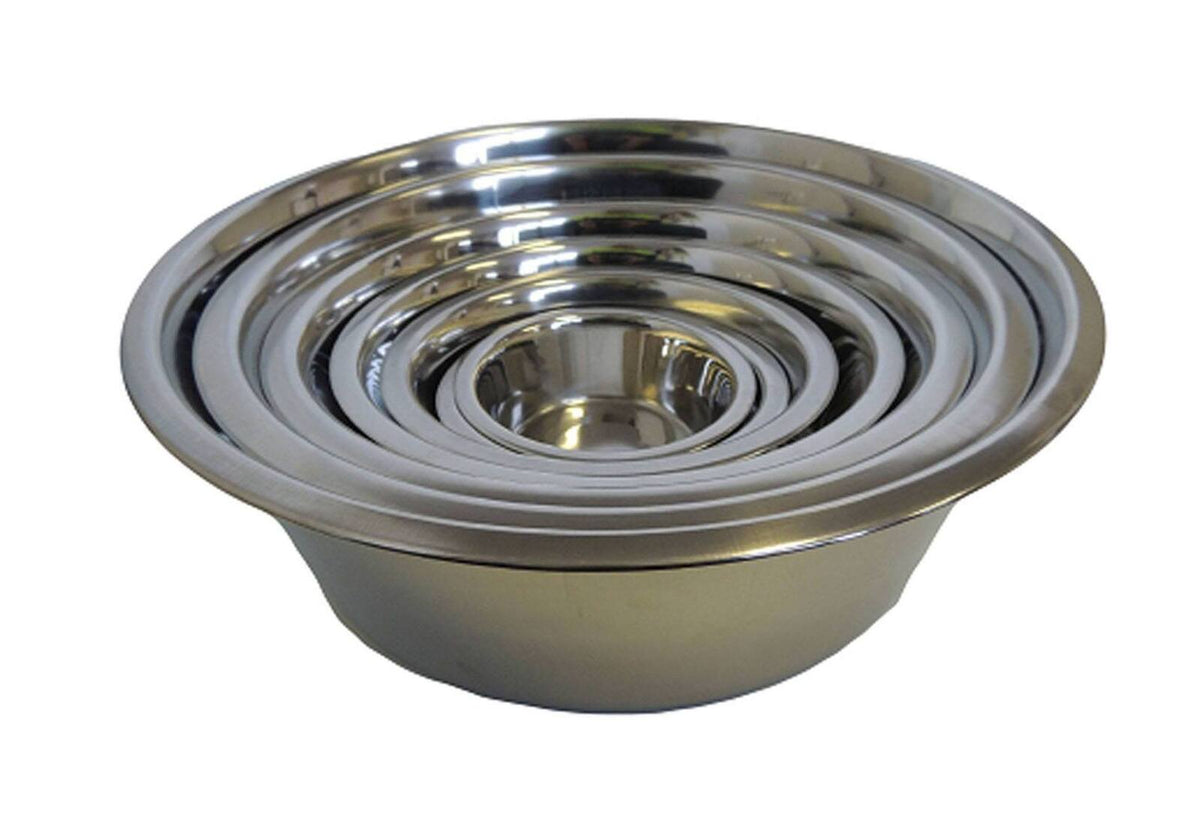 Superior Pet Economy stainless steel bowl front view