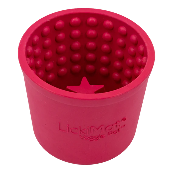 LickiMat Yoggie Pot side view showing bowl depth