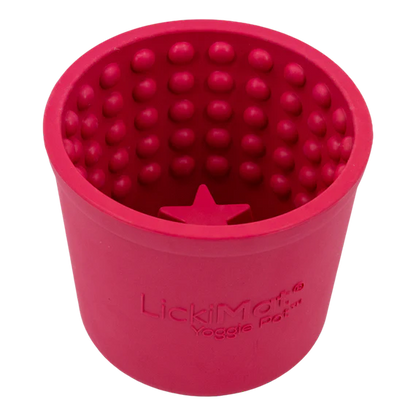 LickiMat Yoggie Pot side view showing bowl depth
