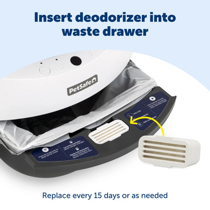 PetSafe – ScoopFree SmartSpin Self-Cleaning Litter Box Deodorizer