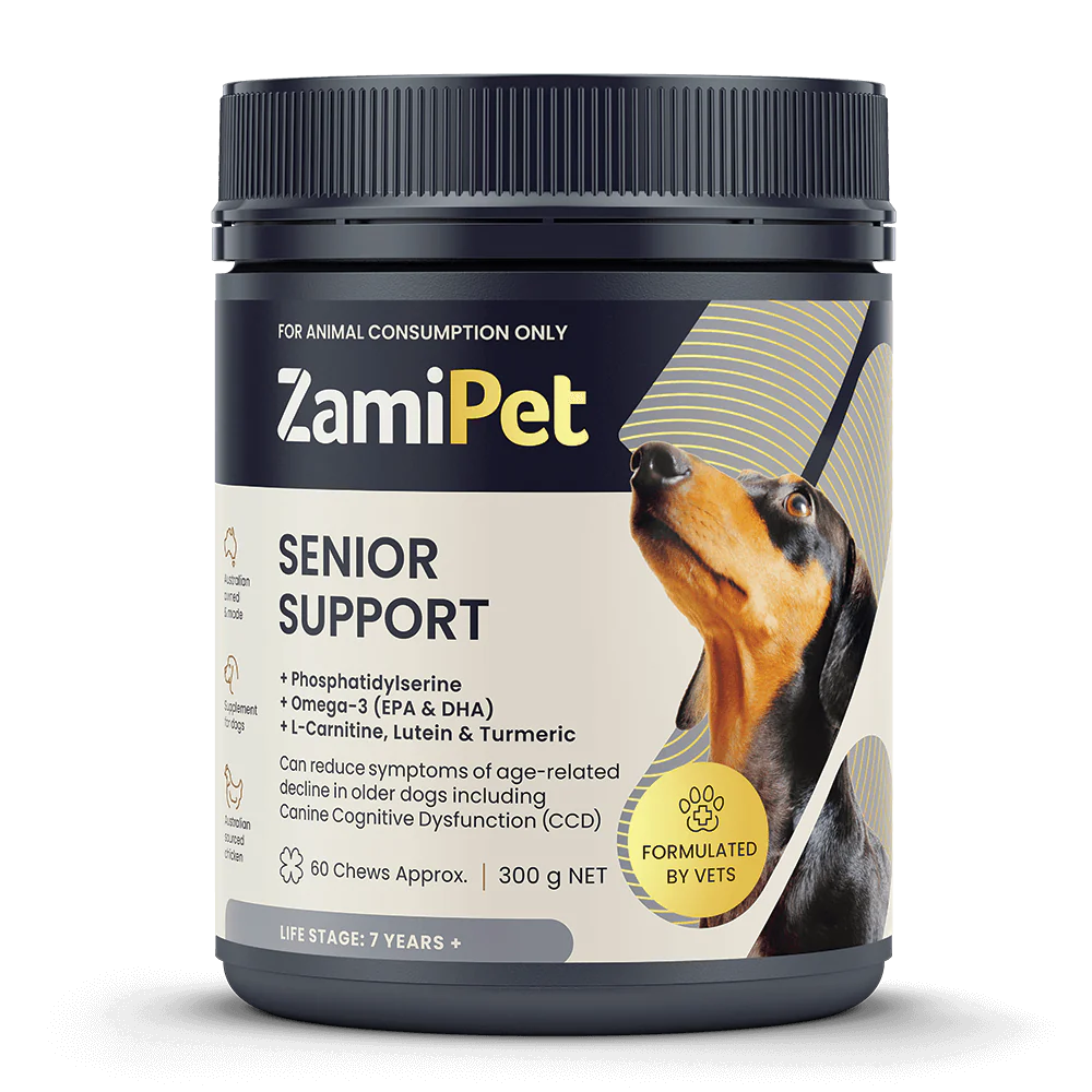 ZamiPet Senior Support chews for older dogs, 60 pack