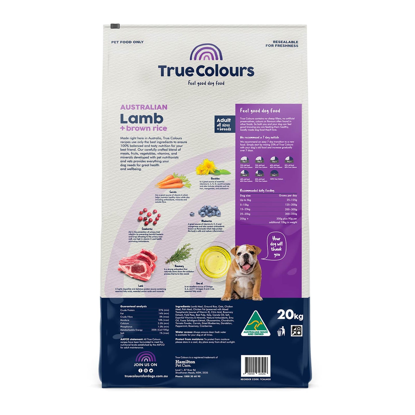 Adult Dog - Australian Lamb + Brown Rice product image 2