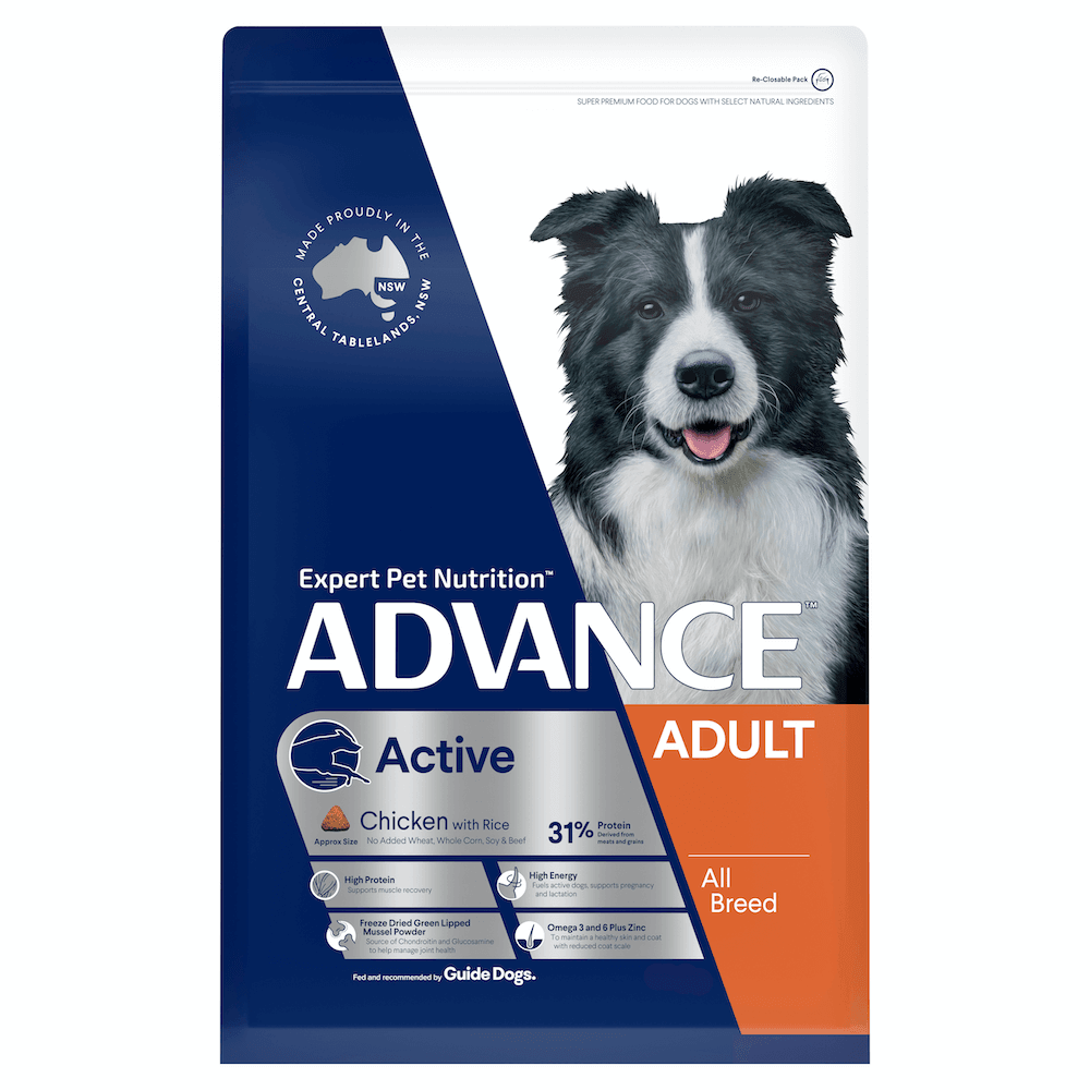 Advance Adult Dog Food for All Breed Active Dogs