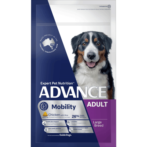 Advance Dog Food for Adult Large Breed, Mobility