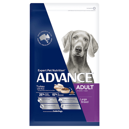 Advance Dog Food for Adult Large Breed, Turkey