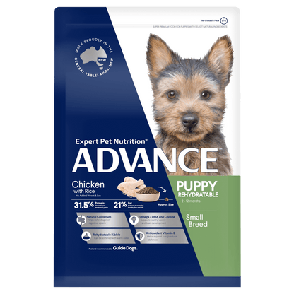 Advance Dog Food for Puppy Small Breed, Rehydratable Chicken
