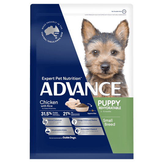 Advance Dog Food for Puppy Small Breed, Rehydratable Chicken