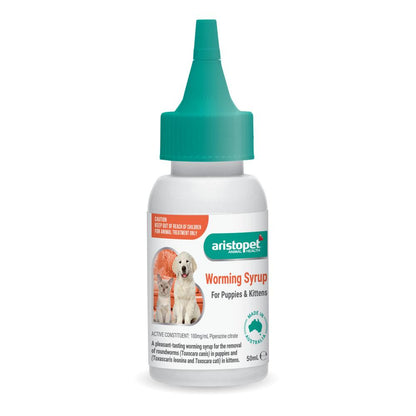 Worming Syrup for Puppies & Kittens