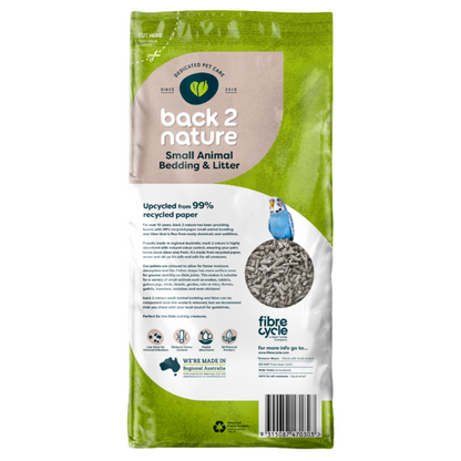 Fibrecycle Back-2-Nature small animal litter pellets close-up