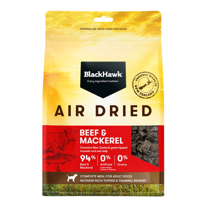 Adult Dog Food – Air Dried Beef & Mackerel