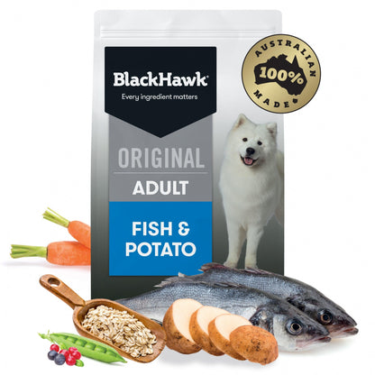 Black Hawk Fish Potato 20kg - 10kg - 3kg