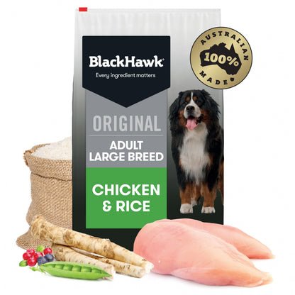 Black Hawk – Adult Dog – Large Breed – Chicken