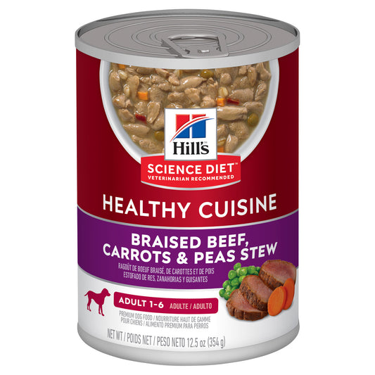 Hill's Science Diet Adult Healthy Cuisine wet dog food tin