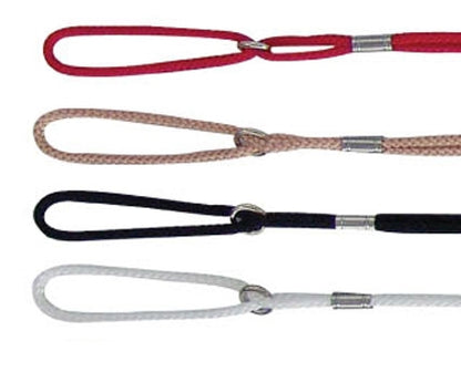 Beau Pets 4mm nylon cord lead with clip laid flat