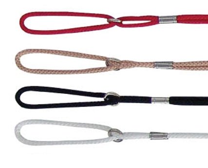 Beau Pets 5mm nylon cord lead with clip coiled