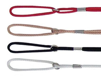 Beau Pets 5mm nylon cord lead with clip coiled