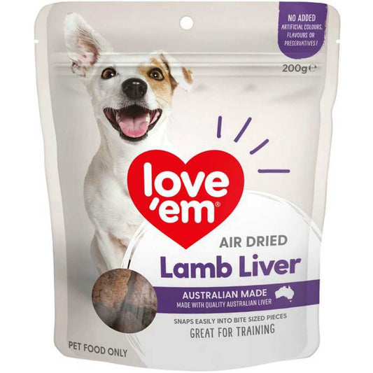 Love 'Em – Air Dried Lamb Liver