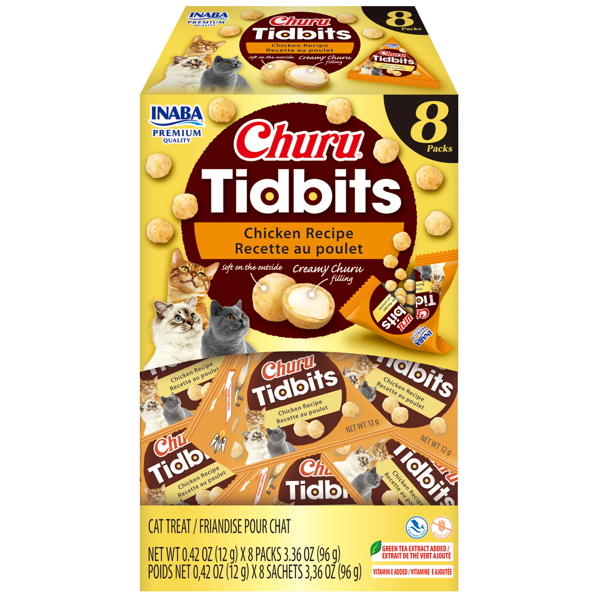 Inaba Cat Churu Tidbits packaging front