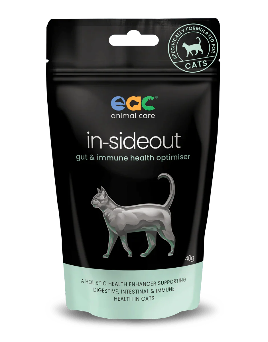 EAC Animal Care – In-Sideout Gut & Immune Health Optimiser for Cats