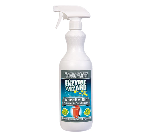 Enzyme Wizard Wheelie Bin Cleaner & Deodoriser 1 litre bottle