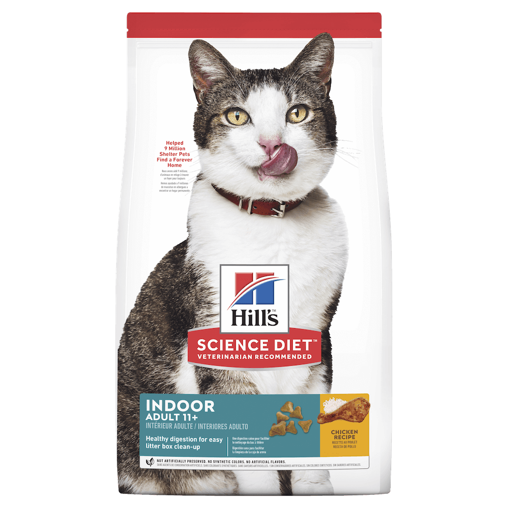 Hill's – Science Diet – Adult Cat (11+) – Indoor
