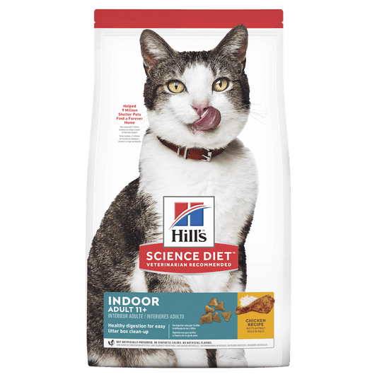 Hill's – Science Diet – Adult Cat (11+) – Indoor