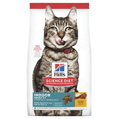 Hill's – Science Diet – Adult Cat (7+) – Indoor
