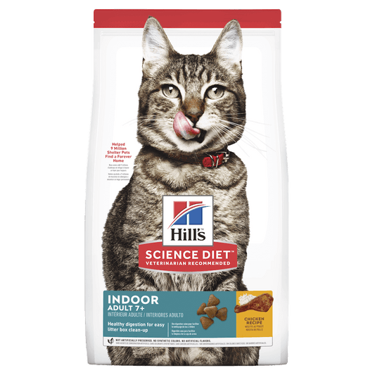 Hill's – Science Diet – Adult Cat (7+) – Indoor