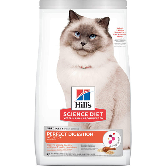 Hill's – Science Diet – Adult Cat (7+) – Perfect Digestion