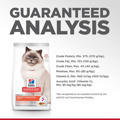 Hill's – Science Diet – Adult Cat (7+) – Perfect Digestion