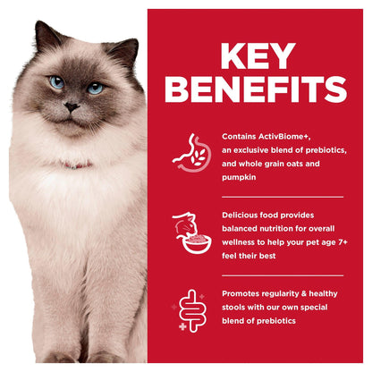 Hill's – Science Diet – Adult Cat (7+) – Perfect Digestion