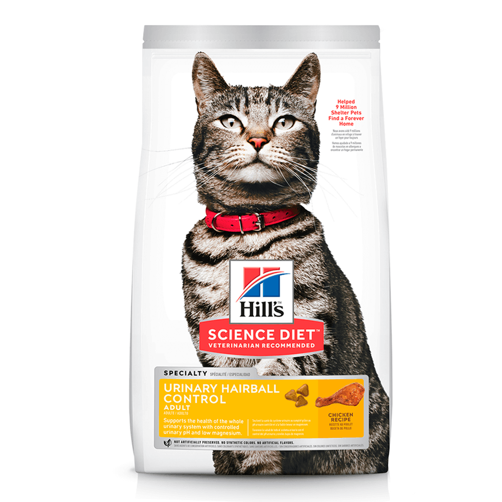 Hill's – Science Diet – Adult Cat – Urinary Hairball Control