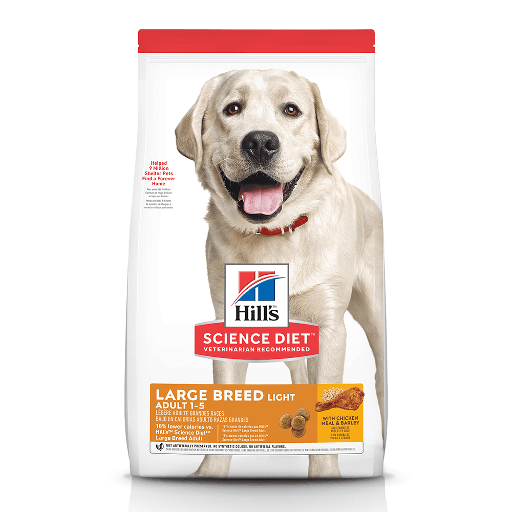 Hill's – Science Diet – Adult Dog (1-5) – Large Breed – Light