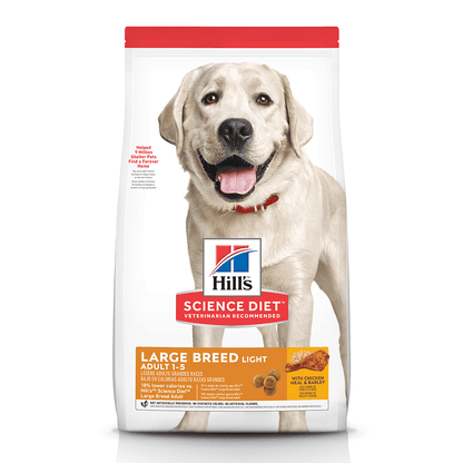 Hill's – Science Diet – Adult Dog (1-5) – Large Breed – Light