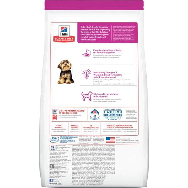 Hill's – Science Diet – Adult Dog (1-6) – Small Paws – Lamb & Rice