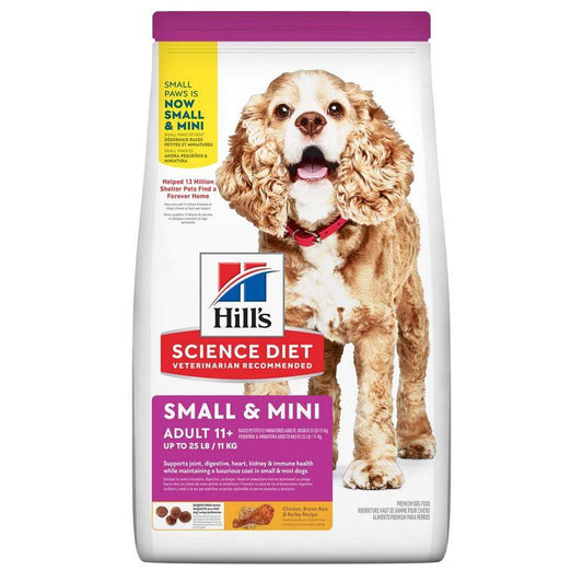 Hill's – Science Diet – Adult Dog (11+) – Small & Mini