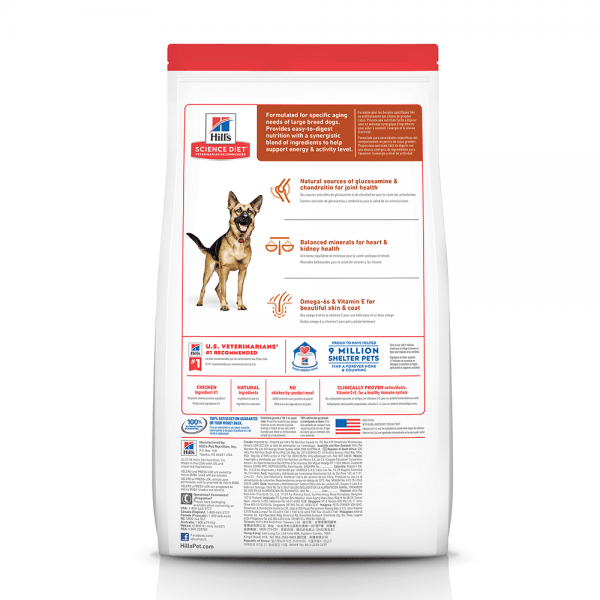 Hill's – Science Diet – Adult Dog (6+) – Large Breed