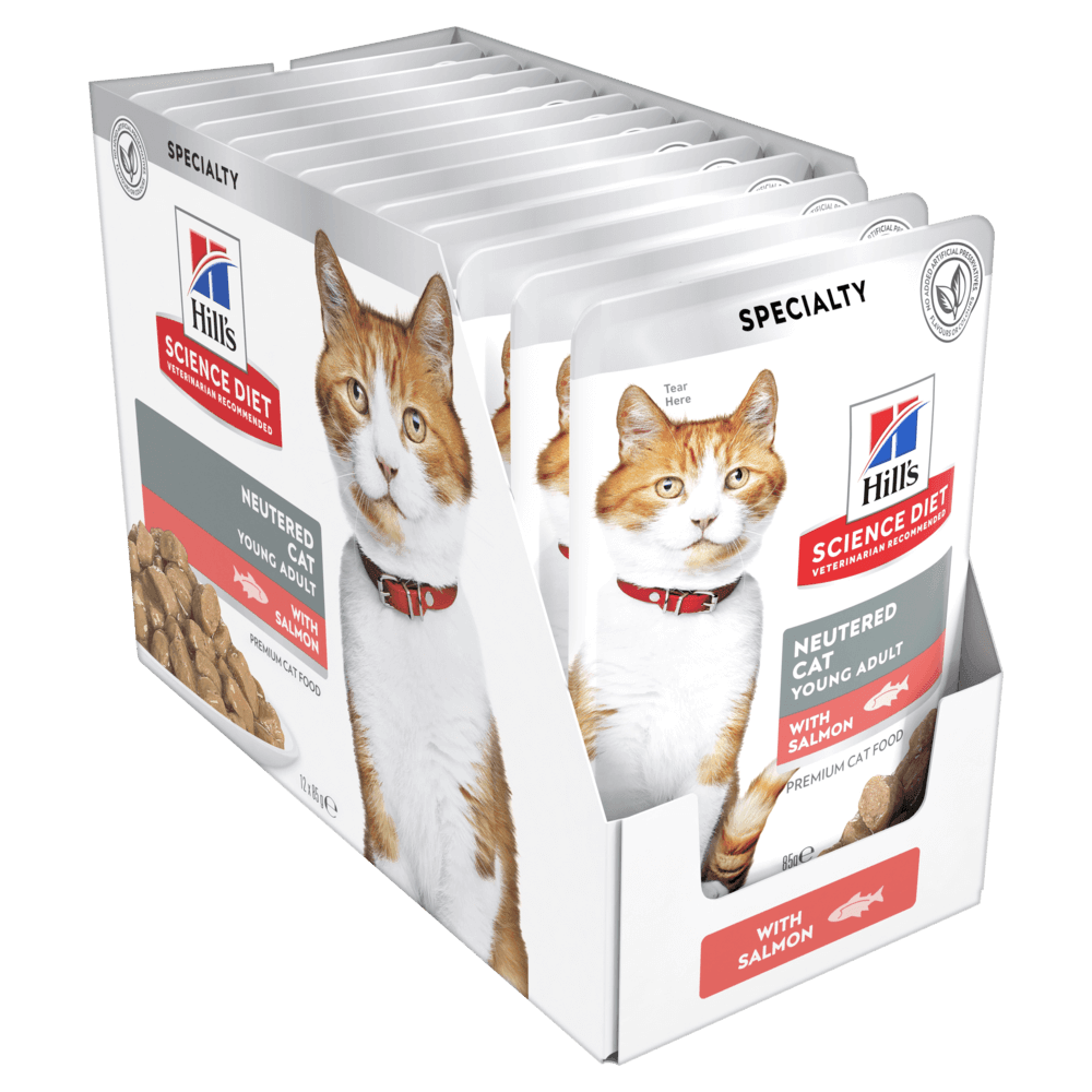 Hill's – Science Diet – Wet Food – Adult Cat - 12 x 85g Pouches