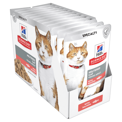 Hill's – Science Diet – Wet Food – Adult Cat - 12 x 85g Pouches