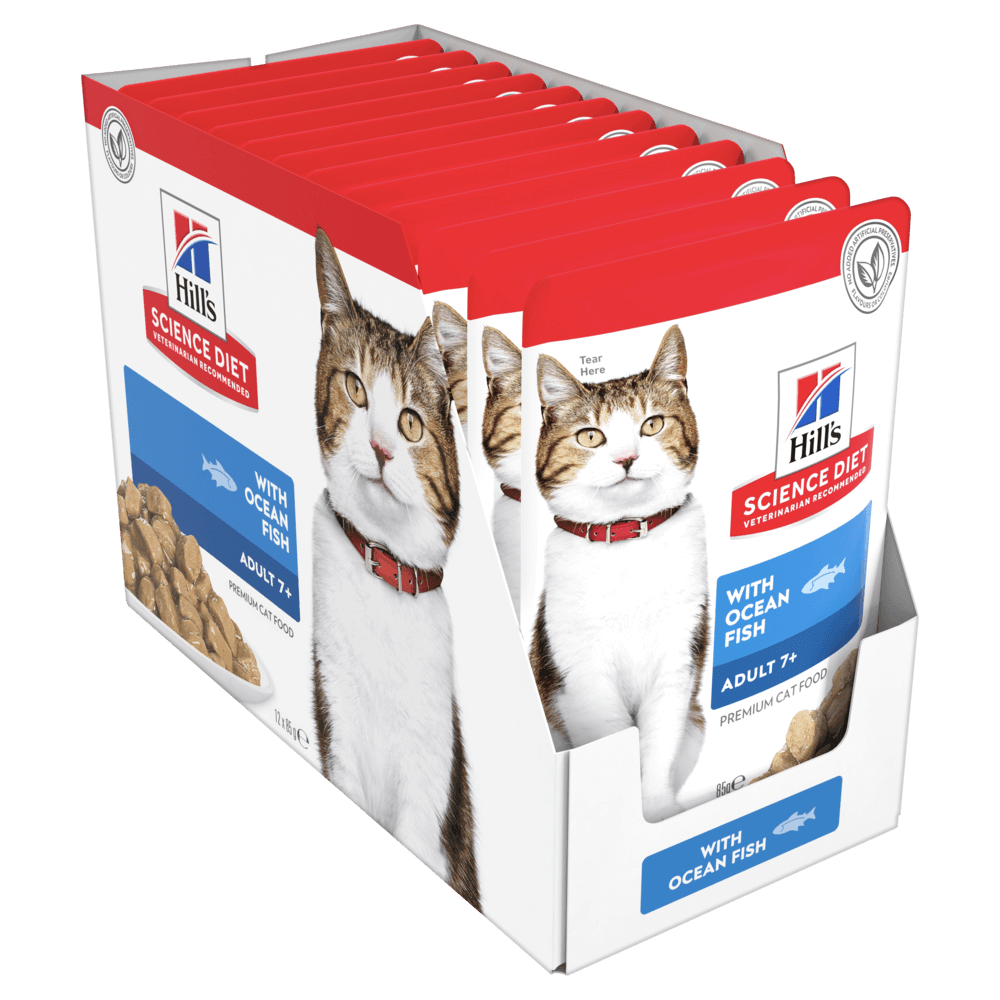 Hill's – Science Diet – Wet Food – Adult Cat - 12 x 85g Pouches